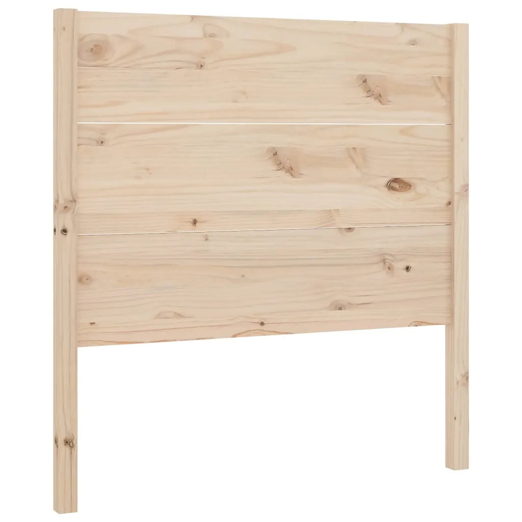 Testiera per Letto-Testata-Testiera Decorativa 81x4x100 cm in Legno Massello di Pino 850917