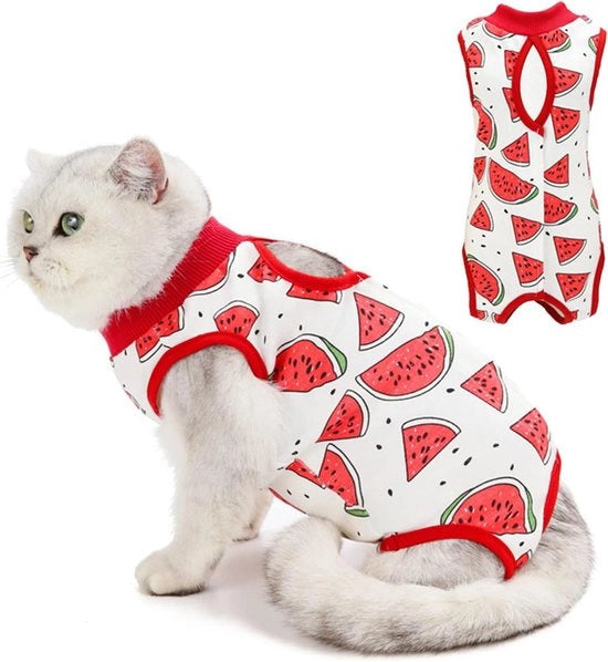 Pak diagnostico per ferite addome per gatti e cani - Abbigliamento fisiologico per gatti e cani - Kit di cura per ferite addome (M/L)