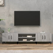 Mobile TV-Credenza TV-Console TV Grigio Sonoma 180x31,5x40 cm in Legno Multistrato 135521