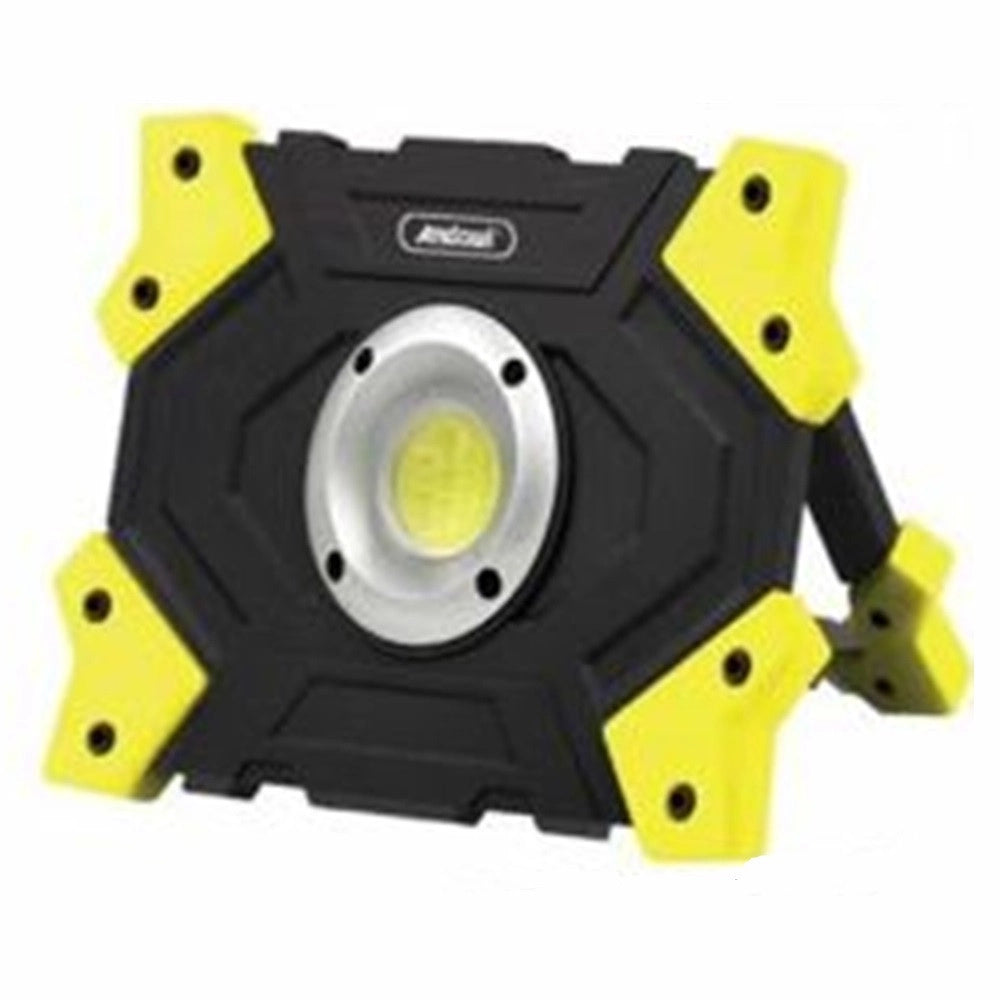 Trade Shop - Lampada Portatile Faretto Luce Da Lavoro A Led Cob 1200 Lumen Batteria 4500 Mah Q-gz20w -