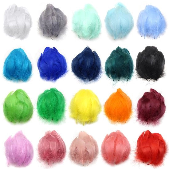 Veri Colorati per Artigianato - 500 pezzi - Fibre Naturali per Artigianato - Decorazione per Matrimonio e Sogno - Adatto per Progetti Creativi
