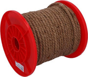 Decorazione per artigianato - 100% fibra naturale - biodegradabile - corda di juta - 8 mm x 50 metri