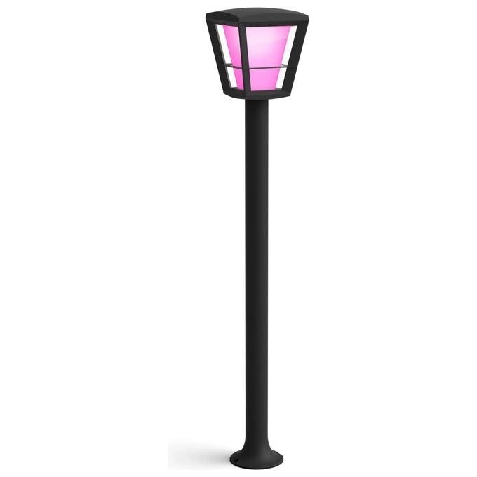 Philips Hue White and Color ambiance Econic Palo Smart Basso Nero