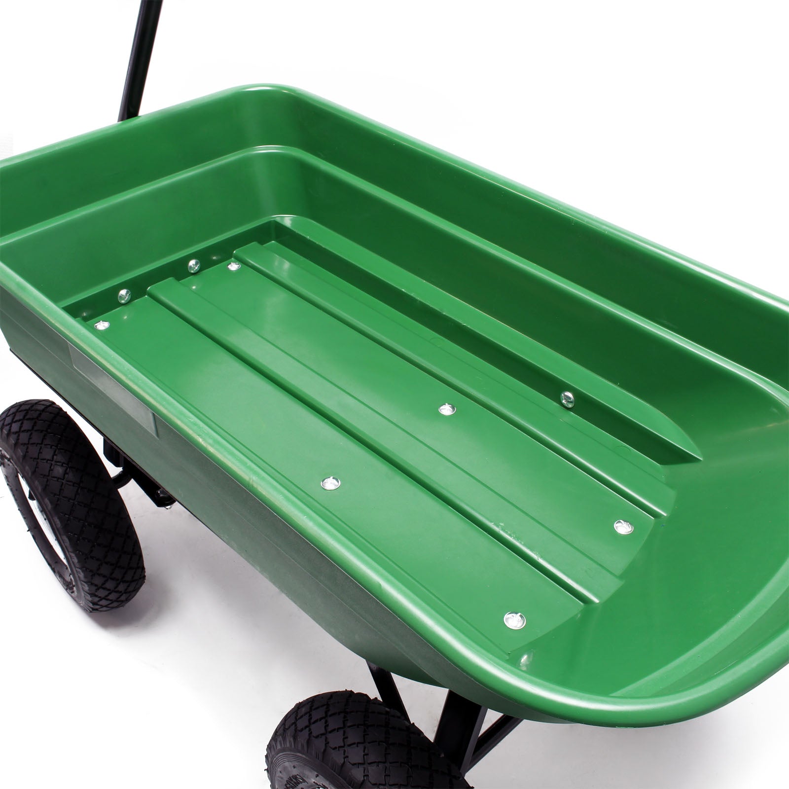 Carrello da giardino ribaltabile, capacità 50 l, portata max 200 kg, Carretto a mano Carriola