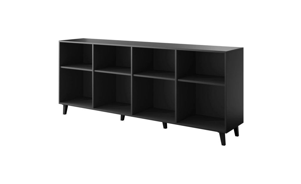 MOBILE VITRAIL CABINET 200 4D NERO OPACO ETNA