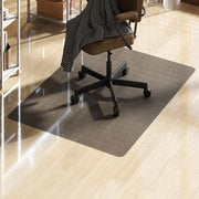 Tappetino per Sedia da Ufficio ¨C Zephmum ¨C Plastica Nera Trasparente 120x90 cm