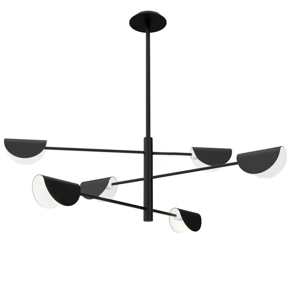 Lampada Da Soffitto APP1261-6CP Black