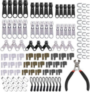 Set di riparazione 122 pezzi - Chiusura a rasoio - Strappatrice - Sostituzione - Mini-tang - Metallo resistente