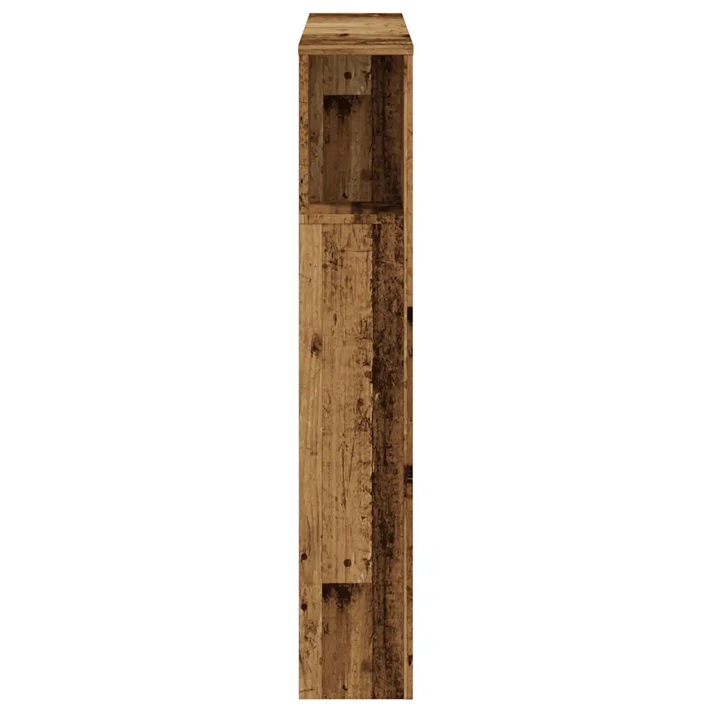 vidaXL Testiera con Contenitore Legno 100x18,5x102,5 cm in Multistrato