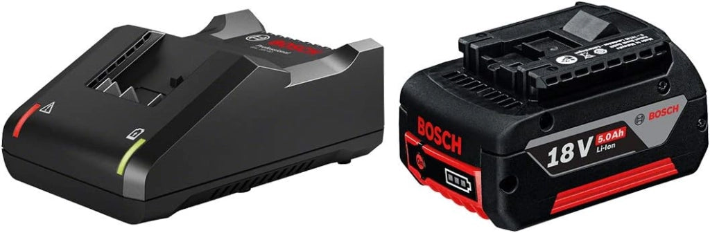 BOSCH Kit 18V BK602BAG (GDX 18V-180 + GBH 18V-21 + GKS 18V-57 + GST 18 V-LI S + GWS 18-125 V-LI + GSR 18V-60 C + 3 Batterie di 5,0 Ah + Caricabatterie + 2 Borse)