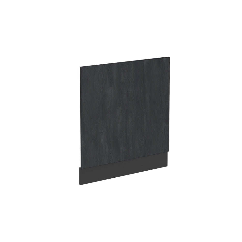 Vicco Pannello frontale Calcestruzzo nero 60 cm senza piano di lavoro