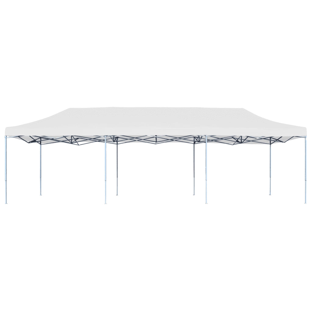 Tenda Pieghevole Pop-Up 3x9 m Bianca 48872