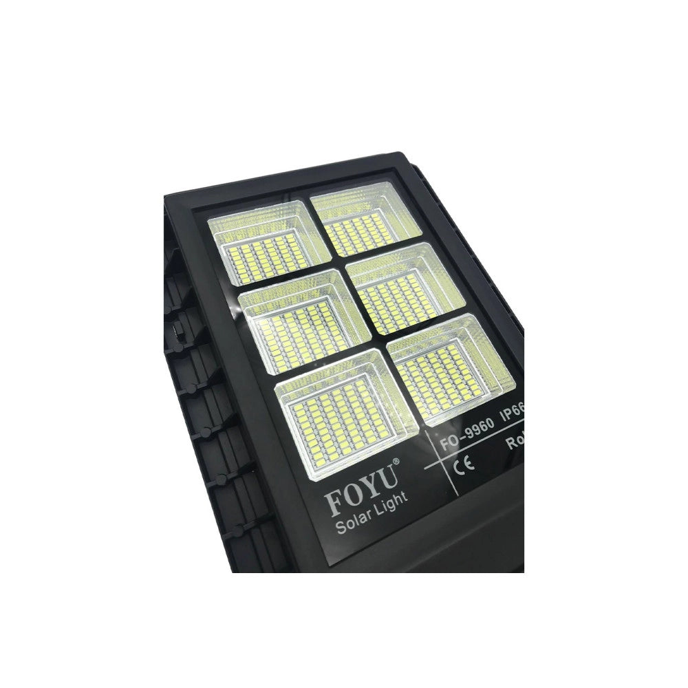 Trade Shop - Lampione Stradale Led 180 W Pannello Solare Fotovoltaico Con Telecomando Luce -