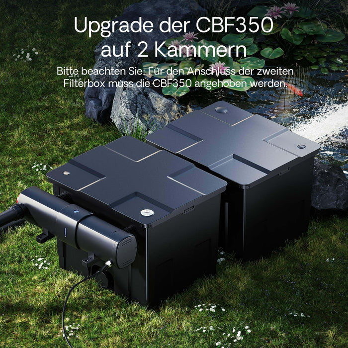 Set di upgrade 1 per filtro bio a flusso continuo CBF-350B per aumento di volume a 60.000 l