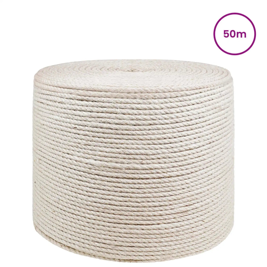Corda di Juta 8 Bianco 100% juta Tossa 42011658