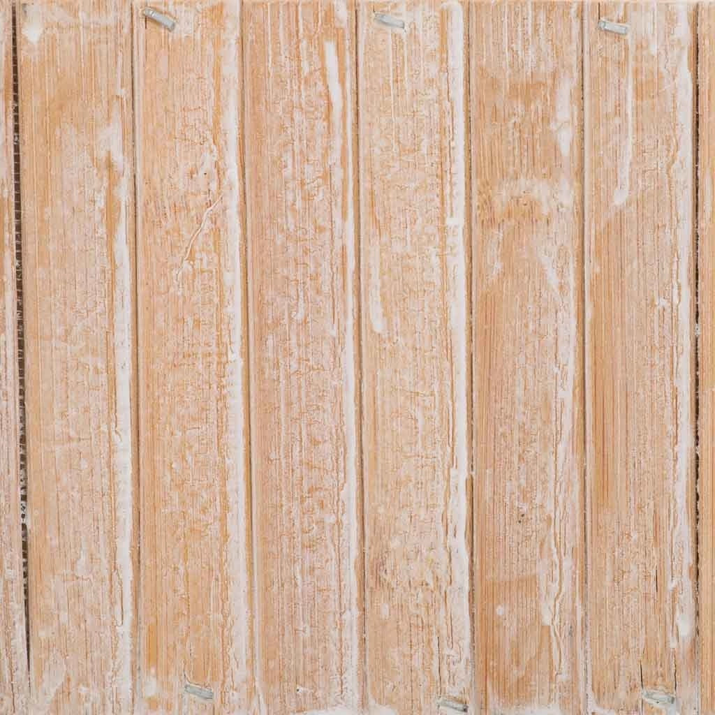 Cesto quadrato in legno marrone 14,5x14,5x11h