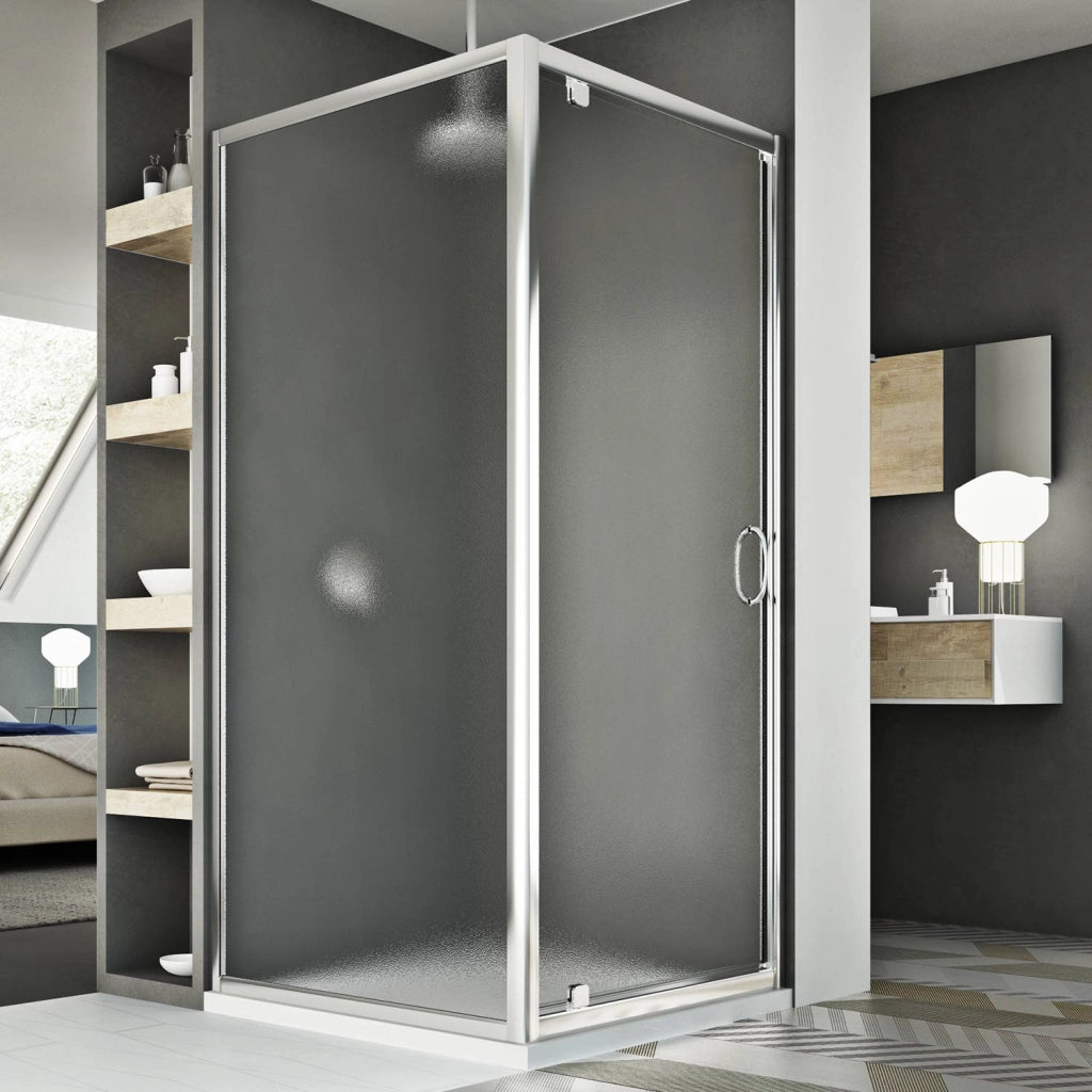 Box Doccia 70x75 AP. 75 CM H185 stampato C mod. Sintesi Duo 1 Anta