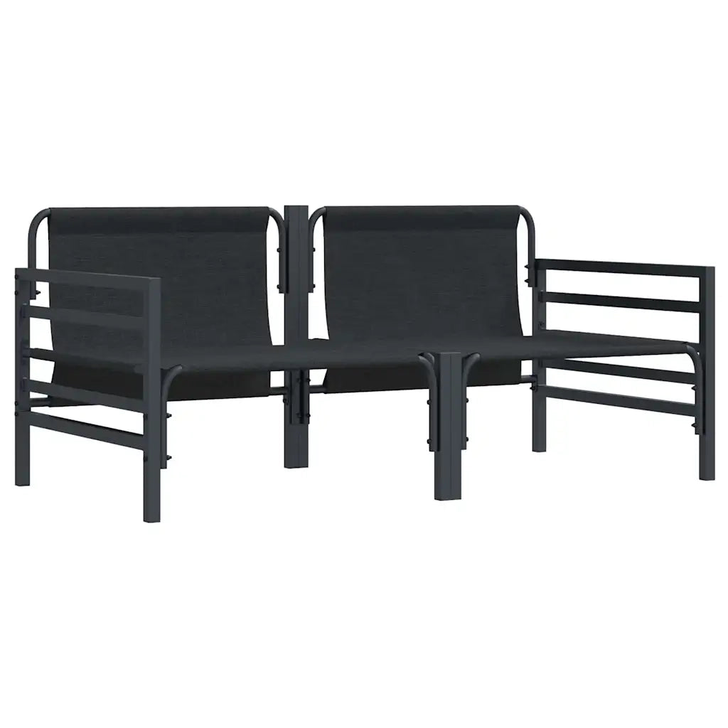 Mobili da Esterno 2 Pezzo Antracite 80 x 80 x 71 cm Acciaio CFW6163784