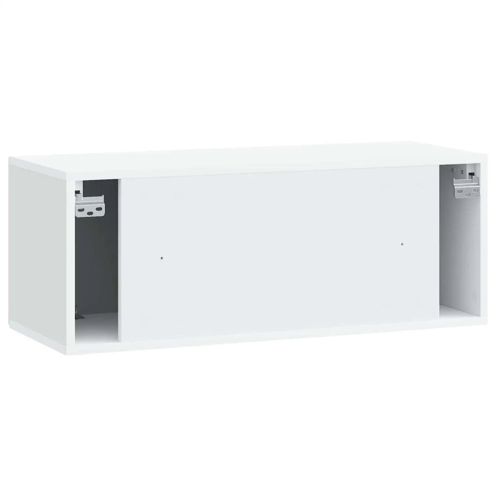 Mobile Porta TV da Muro Bianco 78,5 x 31 x 30 cm 899395