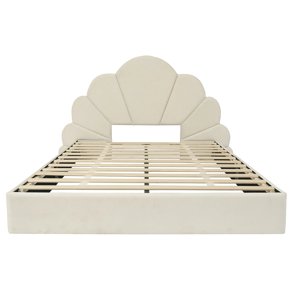 Letto-Xylo-140x200 cm-doppio, doghe, testiera, bianco