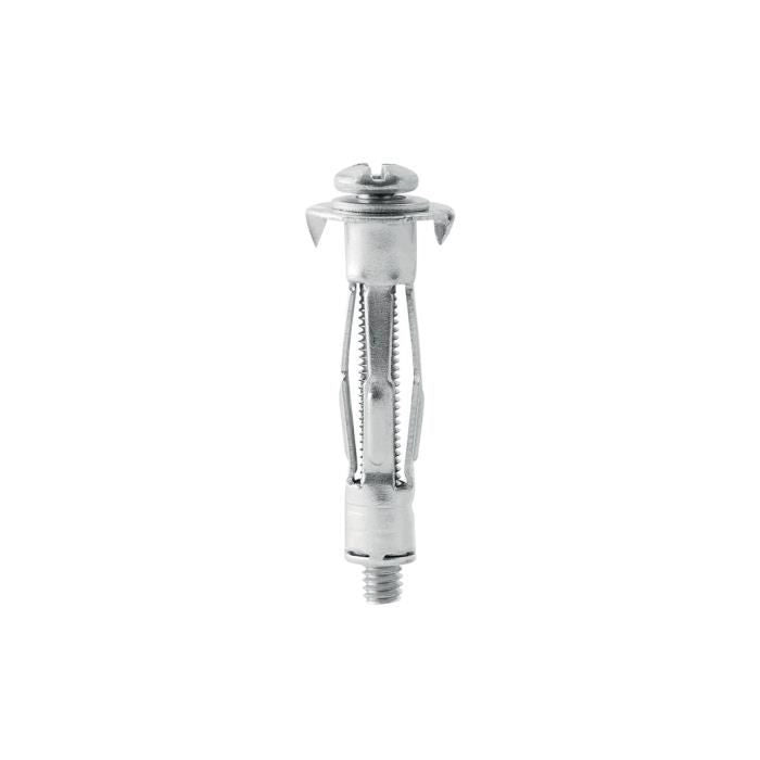 Blister da 10 pezzi. tasselli ad espansione metallici 8x32 viti m4x40 5001546 rapidi