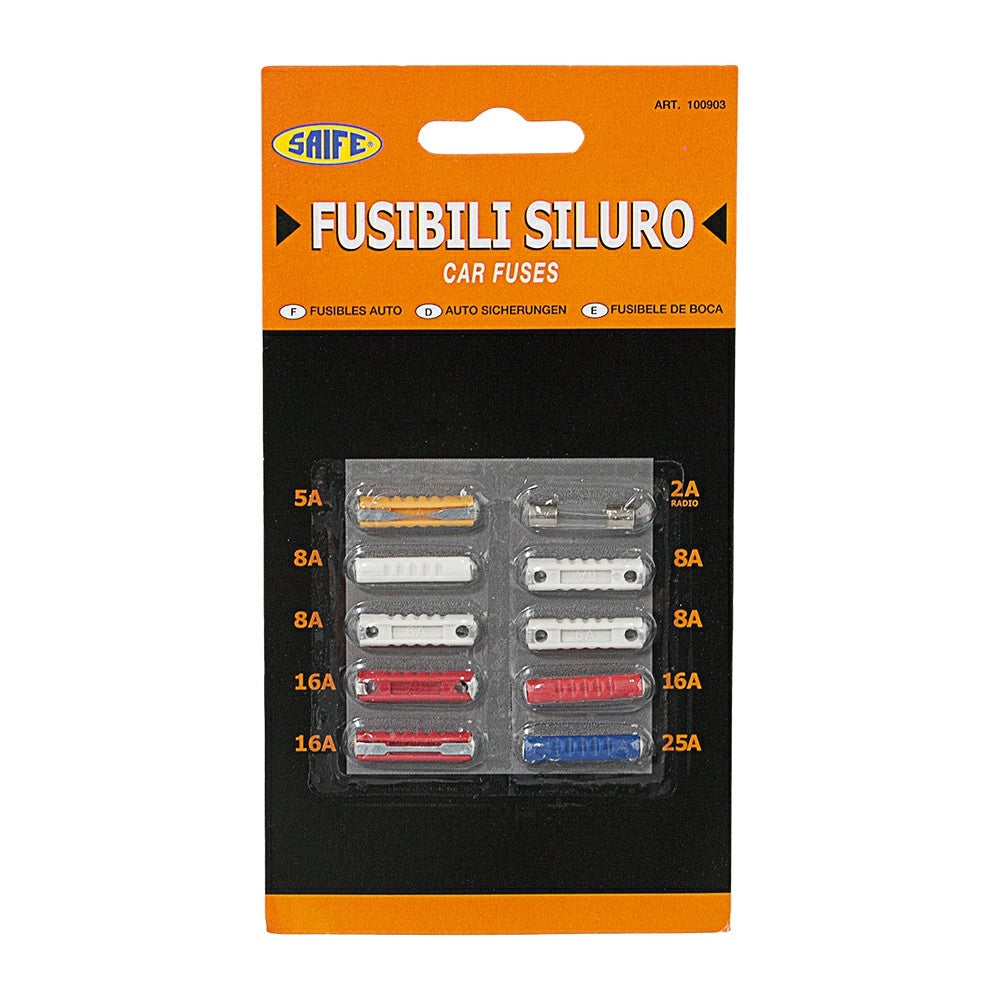 Fusibili Siluro Assortiti 10Pz - Rhutten