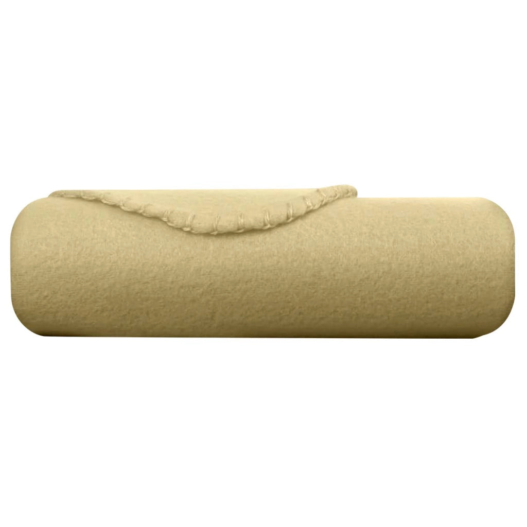Coperta in morbido pile 130x170 cm calda per divano e letto Verde Inny
