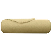 Coperta in morbido pile 130x170 cm calda per divano e letto Verde Inny