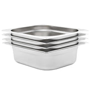 Contenitori Gastronorm 4 pz GN 1/2 100 mm in Acciaio Inox cod mxl 62281