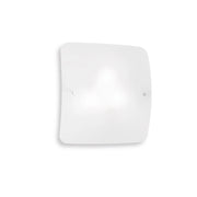 Plafoniera Moderna Celine Vetro Bianco 4 Luci E27