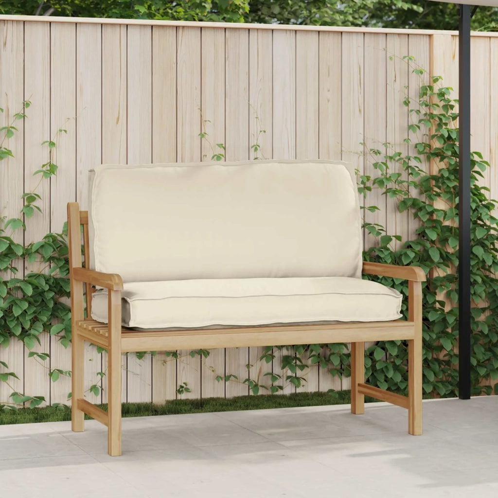 Cuscino Crema 120 x 50 x 12 cm Tessuto Oxford 42001550
