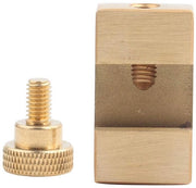 Misuratore di Scribing con Regolazione di Posizione - Struttura in Ottone - Scala in Acciaio - Blocco di Posizionamento Regolabile - Blocco di Bloccaggio Robusto - Attività di Lavoro Efficiente - Livello di Misura