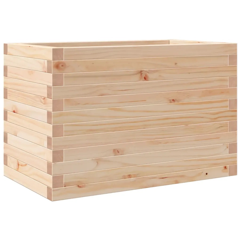 Fioriera da Giardino 70x40x45,5 cm in Legno Massello di Pino 847263