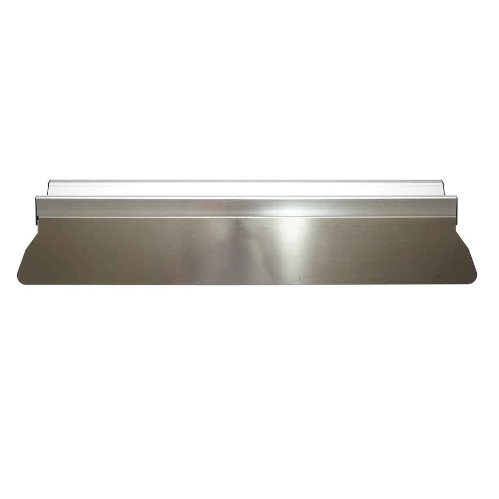 Frattazzo professionale in acciaio inox 50 cm con 2 lame 8,8 × 55 cm