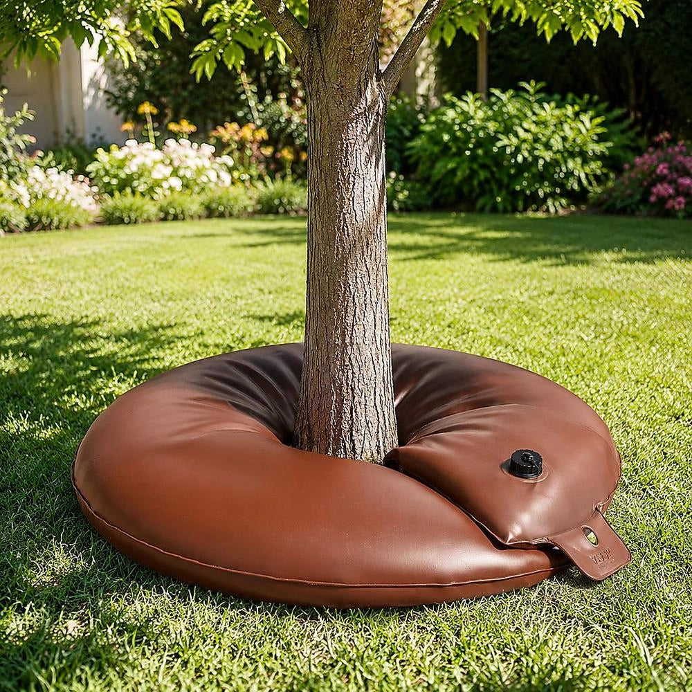 Tree Watering Rings, Set Of 4, 60.6L Tree Watering Bags, 6-9 Hour Slow Release, Plant Water Bags, Irrigation System For Drip Irrigation Of Shrubs & Tree Roots