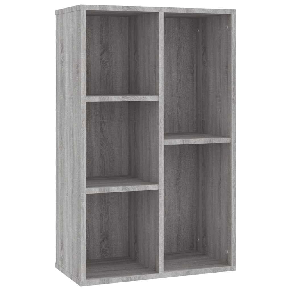 Libreria/Credenza Grigio Sonoma 50x25x80 cm Legno Multistratocod mxl 82038