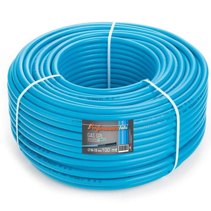 Tubo per gas gpl uni 7140 omologato imq due strati pressione 8 bar