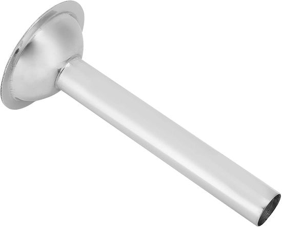 Verricchetto in Acciaio Inossidabile - 19 Mm di Diametro - Molino di Carne Dimensione 10 - Cucina Casalinga - Pronto all'Uso - Facile da Pulire - Verricchetto