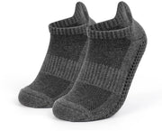 Yogasokke antiscivolo - calze da bagno in cotone - assorbenti di sudore e anti-odore - con funzione antiscivolo - adatti per Pilates, balletto, danza, piedi nudi, calze antiscivolo ospedaliere - unisex (M, 39-42)