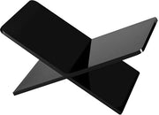 Sostegno per libri in acrilico - Supporto per libri standard per cucina - Display per libri multifunzionale - Leggero e portatile - Stabile e trasportabile