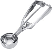 Levettori per Igiene - Manuale - Cucchiaio per Cibo - Resistente allo Sfregamento - Facile da Pulire - Per Gelato/Sorbetto/Melone - Manico Comodo