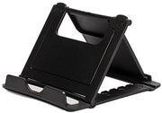 Supporto portatile per smartphone, multi-posizionamento, supporto per smartphone pieghevole universale - nero rigido