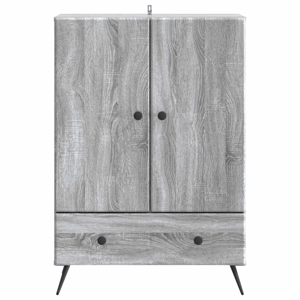 Credenza Grigio Sonoma 66 x 34,5 x 95 cm Legno ingegnerizzato 895591