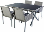 SET FIORENZA TAVOLO + SEDIE FIORENZA 4PZ - BIACCHI E.