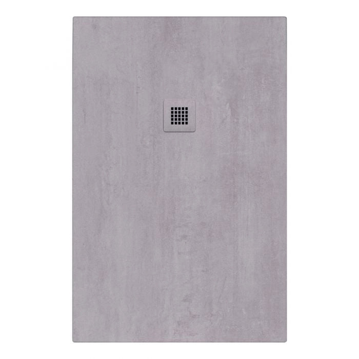 Piatto doccia in pietra SOLIDSTONE alto 2.8cm - MICROCEMENTO - Misura: 80x160 x 2,8h 