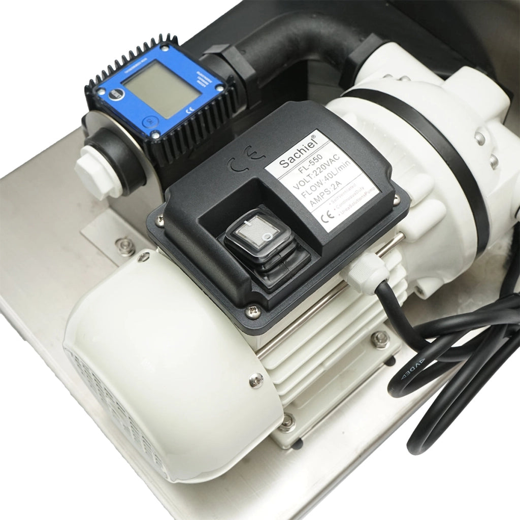 Pompa di trasferimento soluzione urea 220V, 440W 40L/min con tubo e pistola