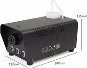 Rookmacchina con LED e Comando a Distanza Senza Fili - 600w - Rookmacchina Halloween - Disco Rookmacchina a Colori Vibranti
