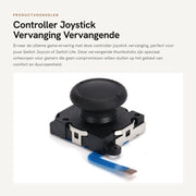 Joystick di sostituzione duraturo - Joystick analogico - Thumbsticks - Compatibile con Switch Joycon/Lite - Materiale ABS di alta qualità - Installazione semplice - Thumbstick