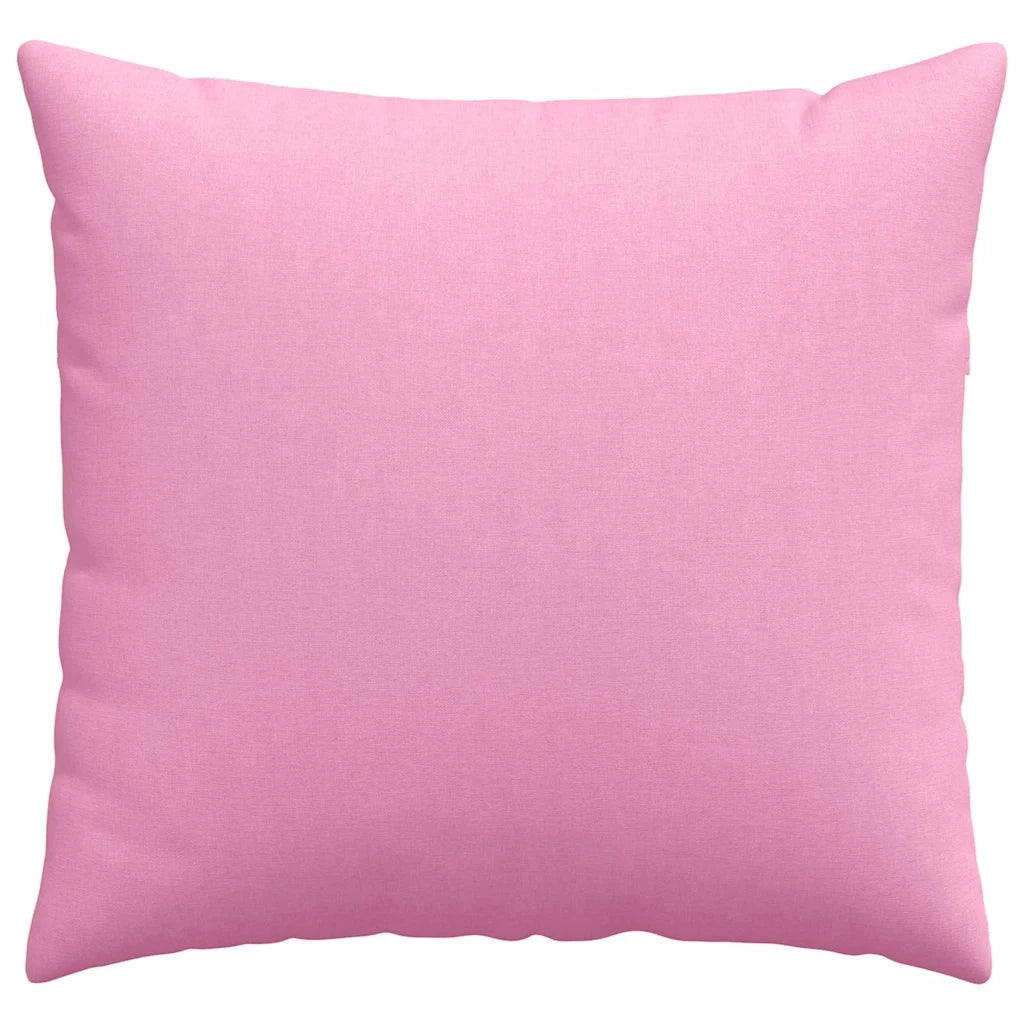 Cuscini da Divano 2 pcs Rosa 45 x 45 cm Tessuto