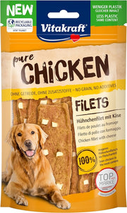 VITAKRAFT SPUNTINO CHICKEN DUO FILETS 80G POLLO E FORMAGGIO